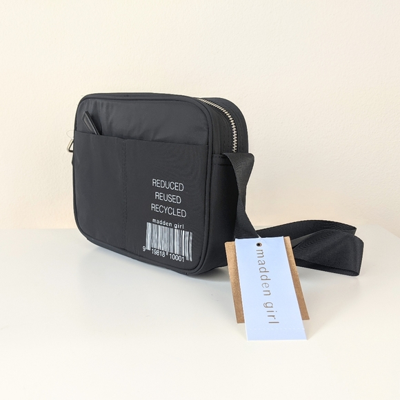 Madden Girl Recycled EW Crossbody Bag - Picture 3 of 5